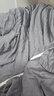 SIDANDA蚕丝被桑蚕丝兰精天丝空调被可水洗夏凉被 霭迹灰 150*200cm 实拍图