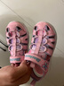 Skechers斯凯奇夏季童鞋女童凉鞋包头护脚透气魔术贴沙滩鞋公主鞋302721L 实拍图