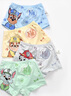 汪汪队立大功（PAW PATROL）儿童内裤男宝宝短裤小孩棉质四角平角裤4条装PA089 130 实拍图