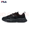 FILA（斐乐）官方男子跑步鞋MARS II火星二代新款复古运动鞋 黑色-BK-F12M141116F 41 实拍图