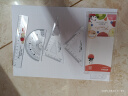 晨光(M&G)文具熊猫果果套尺尺子套装小学生考试 4件套（直尺15cm+三角尺*2+量角器）ARL960CF中考高考 实拍图