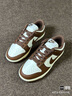 耐克（NIKE）女鞋Dunk Low OKHR摩卡粉棕巧克力色做旧低帮板鞋运动休闲鞋 DD1503-124 39 实拍图