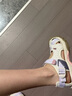 悍途（HUMTTO）夏季沙滩凉鞋洞洞鞋户外徒步溯溪包头运动凉鞋女 象牙白-浅紫 37  实拍图
