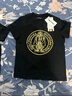 暇步士（Hush Puppies）童装儿童25夏季圆领短袖T恤男女童款短袖 钻石黑 150cm 实拍图