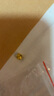 金小貅黄金转运珠999足金车花珠圆珠路路通吊坠项链挂坠手串DIY隔珠 1g,车花圆珠【多退少补】 实拍图
