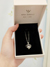 唯一（Winy）纯银项链女款吊坠生日新年情人节礼物送女朋友老婆银首饰轻奢小众 实拍图