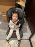 宝得适Britax凯迪骑士isize儿童安全座椅isofix3岁-12岁侧撞系统 凯迪骑士isize极空灰-原装进口 实拍图