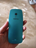 诺基亚（NOKIA）3210 4G 移动联通电信广电全网通 2.4英寸双卡双待 直板按键学生功能机备用手机 蓝色 实拍图