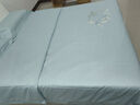 富安娜家纺 60支长绒棉床上四件套纯棉100%纯棉简约酒店床品床单被套 【60支长绒棉贡缎】凌云 1.5m床 床单款 （被套203*229cm） 实拍图