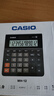 卡西欧（CASIO）MH-12-BK小型12位双电源桌面办公超宽计算器黑色专业计算系列 实拍图