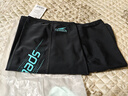速比涛（Speedo）泳裤男大标logo系列专业训练抗氯速干经典及膝游泳裤 中灰蓝 34 实拍图