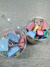 得力（deli）【超级爆款】得力(deli)24只41mm彩色长尾夹票夹 2#大号金属燕尾夹票据文件夹办公 24只/筒 8552ES 实拍图