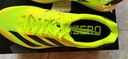adidas adizero RC 4训练备赛竞速轻盈薄底日常体测跑鞋阿迪达斯   黄色   44.5 实拍图