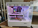 AOCCG393W白色 游戏电脑台式海景房主机箱 双面玻璃/MATX主板/360水冷/9风扇位/270°全景/上下分仓 实拍图