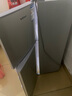 先科速冻冷藏双门冰箱家用一级能耗迷你出租屋节能省电轻音小型电冰箱 一级能效/98L双门银/约3天一度电 实拍图