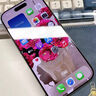 绿联适用苹果16Plus/15Plus钢化膜iPhone16/15Plus手机膜无边高清抗指纹防摔防爆保护膜 2片装 实拍图