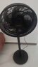 美的（Midea）【超级单品】七叶轻音立式电风扇家用柔风落地扇台式桌面小型风扇大风量节能摇头宿舍电扇 SAF30AB 实拍图