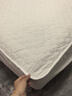 La TorrettaA类大豆床笠单件 抗菌加厚夹棉床套罩床垫保护罩全包床笠 白1.8米 实拍图