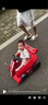 Radio Flyer儿童遥控电动车酷炫小红车可坐人小孩宝宝遥控卡丁车玩具车 【预售6.24号发货】#931红色 实拍图