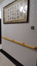美瑞德（meiruide）医院楼道走道走廊扶手楼梯通道过道台阶栏杆无障碍老人靠墙面把手 304加强版-夜光-黄 长度1.6米 实拍图