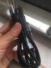 6A快充透明芯片三合一手机数据线呼吸灯适用于苹果安卓华为小米有Type-C/100W一拖三车载通用 1.2米黑色 实拍图