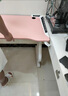 木藝生 电脑桌台式电竞桌简易书桌学习桌办公桌游戏椅组合套装直播桌子 樱花装甲单桌-白色【活动款】 长120宽60高75 实拍图