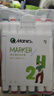 马利(Marie's)24色防水速干大容量油性马克笔单头耐磨美术学生儿童手绘咕卡画笔涂鸦DIY礼物送礼水彩笔 实拍图