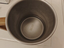 美厨（maxcook）水杯咖啡马克杯 304不锈钢杯子带盖家用办公室泡茶430ml 白色熊猫 实拍图
