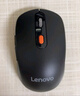 联想（Lenovo） 无线蓝牙双模鼠标 便携办公鼠标 人体工程学设计 适用台式机一体机笔记本平板 Howard黑色 实拍图