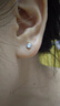 Lnieer医用F136钛合金螺丝拧扣耳钉女养耳洞男睡觉免摘耳骨钉耳蜗钉鼻钉 一对【4mm锆石+8mm杠长】钛合金 实拍图