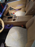 鑫天缘手工编织纯亚麻汽车坐垫单片夏季凉垫四季通用三件套前排单垫透气 手编B款（三件套） 实拍图