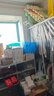 全品屋 折叠蚊帐免安装蒙古包防摔蚊帐家用单双人床学生宿舍便携式 蓝色 135cm*190cm*80cm 适用1.5m床 实拍图