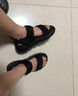彪马（PUMA）增高厚底透气魔术贴运动凉鞋男女新款夏季RSSANDAL374862 黑色-水泥灰-02 43 实拍图