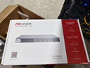 海康威视（HIKVISION）千兆POE交换机 5口8口18口26口交换器家用办公企业传输监控器设备 DS-3E0526SP-E【24口全千兆POE】 全国联保 实拍图