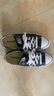 匡威（Converse）官方All Star经典帆布男女低帮休闲运动鞋黑色101001 101001/黑色 40 实拍图