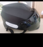 Andes HELMET3c认证电动摩托车头盔男四季女士夏季头盔安全帽四季通用夏天半盔 黑速黑茶短【升级3C款】 均码 实拍图