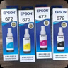爱普生（EPSON）T6721-4原装墨盒墨水 适用L363/L351/L565/L455/L130/L310/L360/L380/L1300 墨仓式打印 四色套装染料墨水 实拍图