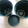 九千谷花盆加仑盆 园艺种植家用塑料花盆兰花盆带托盘24*24cm3个装5082 实拍图