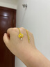 曼卡龙黄金项链蝶舞金兰足金项链古法贝珠工艺小众计价礼物 蝶舞金兰项链 6.33g 实拍图
