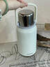 私家良品保温杯婴幼儿外出便携式户外冲泡奶粉316不锈钢72小时长效恒温壶 白色1000ml【保温72H+泡奶专用】 实拍图