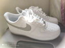 耐克NIKE缓震板鞋男空军一号 AIR FORCE 1运动鞋 FJ4146-100白灰43 实拍图