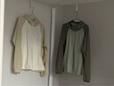 蕉内3系凉皮防晒衣女士拼色抗菌防晒服冰丝外套夏季 燕麦色拼米白 L 实拍图