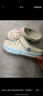 卡骆驰crocs洞洞鞋贝雅卡骆班轻便耐磨一脚蹬休闲鞋|205089 冬日白/彩色-1LI 37 /38(230mm) 实拍图