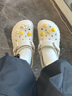 crocs卡骆驰蜗轮洞洞鞋|208776 水泥灰-160 36/37(220mm)  实拍图