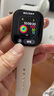Apple/苹果 Watch Series 10 智能手表GPS款46毫米玫瑰金色铝金属表壳淡桃粉色运动型表带S/M MX293CH/B 实拍图