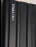 三星（SAMSUNG）2TB Type-c接口 移动固态硬盘 T7 Shield 暗夜黑 NVMe读速1050MB/s  手机直连笔记本外接 三防保护 实拍图