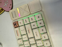 IQUNIX MG65系列矮轴机械键盘无线三模适配Mac平板办公超薄游戏 MG65-Pro 雾苏白 轻羽轴 实拍图