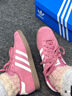 adidas「T头鞋」STADT经典时尚薄底运动板鞋男女阿迪达斯三叶草   浅粉/汉玉白/树脂黄(女生买小半码)   37 实拍图
