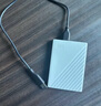 西部数据（WD）2TB 移动硬盘 USB3.0 My Passport随行版2.5英寸 白 机械硬盘 笔记本电脑外接 大容量加密存储 实拍图