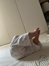 迪尼豆豆初生新生儿蝴蝶哈衣衣服婴儿连体衣睡衣宝宝夏季空调服薄款哈衣 婴儿夏（蝴蝶哈衣）草莓粉小花~ 73cm 建议12-18斤内 实拍图
